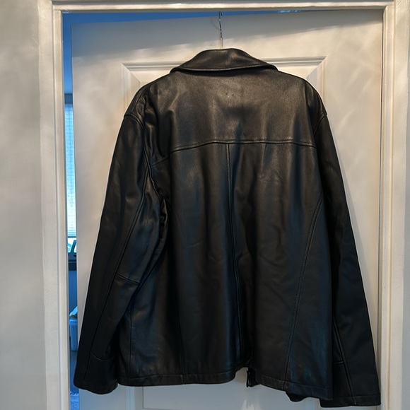 Men’s Kenneth Cole Reaction Leather Jacket Size Medium - Picture 6 of 6